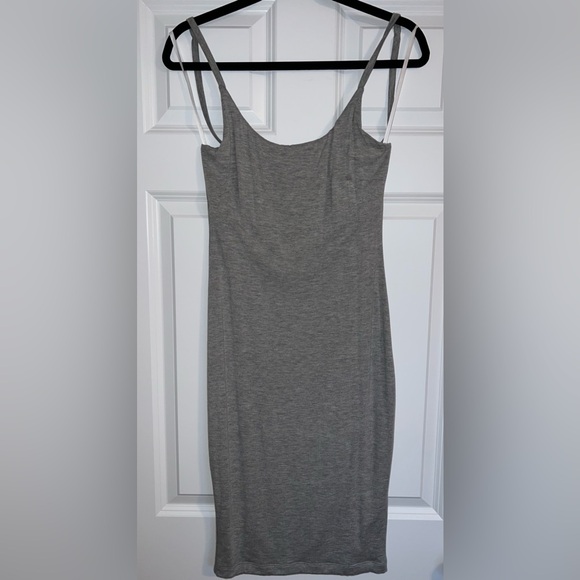JLUXLABEL ‘Grey New Jersey Double Lined Dress’ - Picture 3 of 8